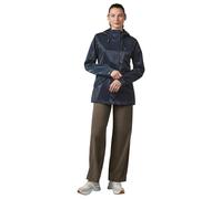 Outdoorjacke RAGWEAR "Meast Rainy", Damen, Gr. XXL (44), blau (dunkelblau), Obermaterial: 100% Polyester, Beschichtung: 100% Polyurethan, Innenfutter: 100% Polyester, modisch, figurumspielend Po-bedec