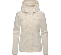 Outdoorjacke RAGWEAR "Sunniva B", Damen, Gr. XL (42), beige (elfenbeinfarben), Obermaterial: 100% Polyester, Innenfutter: 100% Polyester, casual, figurumspielend hüftbedeckend, Langarm Ärmel ohne Ärme