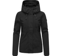 Outdoorjacke RAGWEAR "Sunniva B", Damen, Gr. S (36), schwarz, Obermaterial: 100% Polyester, Innenfutter: 100% Polyester, casual, figurumspielend hüftbedeckend, Langarm Ärmel ohne Ärmelschlitz Rippstri