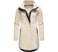 Sweatjacke RAGWEAR "Letrice" Gr. XXXL (46), beige Damen Sweatjacken (73260665-XXXL) beige
