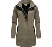 Sweatjacke RAGWEAR "Letrice Bonded" Gr. XXXL (46), braun Damen Sweatjacken (81754027-XXXL) braun