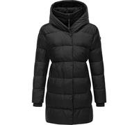 Ragwear Damen Mantel Lange warme Winterjacke mit Kapuze Niara YOUMODO XS-6XL