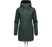 Ragwear Damen Wintermantel Warmer Parka Lang mit Kapuze Tunned YOUMODO Dark Green23 Gr. L
