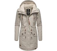 Wintermantel RAGWEAR "Elsie" Gr. XXL (44), grau (hellgrau) Damen Mäntel (89770952-XXL) hellgrau