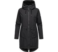 Wasserdichter Wintermantel mit Kapuze "Holstic" Black L