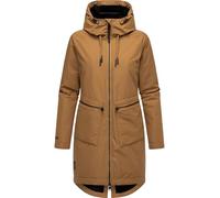 Ragwear Damen matt schimmernder Mantel Lange warme wassedichte und atmungsaktive Winterjacke mit Kapuze Holstic YOUMODO XS-6XL
