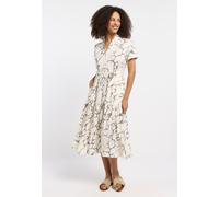 ragwear Damen Maxikleider LIORA PRINT ivory Größe XL
