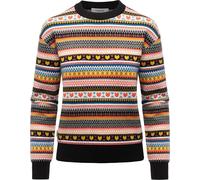 Ragwear Damen Pullover Oberteil Norweger-Pulli Gemustert mit Alloverprint Nordeena Multi Combo Gr. S