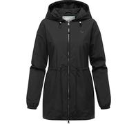 Outdoorjacke RAGWEAR "Monadissimo A YOUMODO", Damen, Gr. XS (34), schwarz, Obermaterial: 100% Polyester, Innenfutter: 100% Polyester, Basic, gerade Po-bedeckend, hoch geschlossener Ausschnitt, Langarm