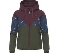 Regenjacke RAGWEAR "Rochele Warm YOUMODO", Damen, Gr. M (38), olivgrün, Obermaterial: 100% Polyester, Innenfutter: 100% Polyester, Wattierung: 100% Polyester, lässig geschnitten hüftbedeckend, hoch ge