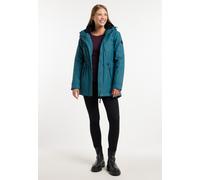 ragwear Damen Regenjacken MONADIS RAINY WARM ocean green Größe XS