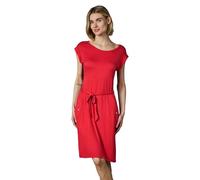 Ragwear Damen Sommerkleid Kurzarm Midikleid mit Stoffgürtel Taggien YOUMODO Red26 Gr. S