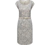 Ragwear Damen Sommerkleid Midikleid mit geflochtenem Taillengürtel Lilithe YOUMODO Ecru Gr. XXL