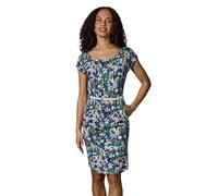 Ragwear Damen Sommerkleid Midikleid mit geflochtenem Taillengürtel Lilithe YOUMODO Indigo Blue26 Gr. XXL