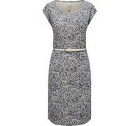 Kurzarm Midikleid mit Taillengürtel "Lilithe" Midnight M