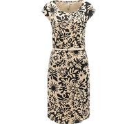 Shirtkleid RAGWEAR "Lilithe YOUMODO", Damen, Gr. L (40), Normalgrößen, sand, Material 50% Baumwolle, 50% Modal, tailliert knieumspielend, Rundhals, Ärmel ohne Ärmelschlitz normaler Saum, Kleider Shirt