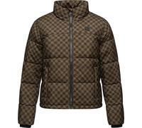 Winterjacke RAGWEAR "Serah Print" Gr. S (36), braun Damen Jacken (14518534-S) braun