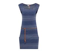 Ragwear Damen Strandkleid Chego weiß/Hellbraun/Navy XL