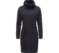 Ragwear Damen Strickkleid Langarm Pulloverkleid Babett Dress Intl. Navy Gr. XL