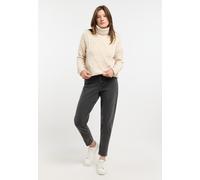 Rollkragenpullover RAGWEAR "JANNA SHORT", Damen, Gr. S, marshmallow, Strick, Obermaterial: 100% Polyester, hüftlang, Rundhals, Rippstrickbündchen, Pullover Rollkragenpullover (19048421-S) marshmallow