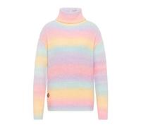 Ragwear Damen Strickpullover Safina, Light Combo, Pastellfarbenen Streifen Pullover Schalkragen (DE/NL/SE/PL, Alphanumerisch, L, Regular, Regular, Light Combo)