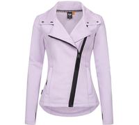 Ragwear Damen Sweatjacke Trainingsjacke innen kuschelig weich angeraut Saskie YOUMODO Lavender Gr. M