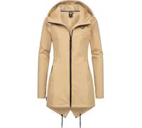Ragwear Damen Kurzmantel Softshellmantel mit super kuscheligem, warmem Fleece-Innenfutter Wingi YOUMODO XS-3XL