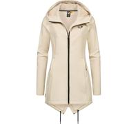Ragwear Damen Kurzmantel Softshellmantel mit super kuscheligem, warmem Fleece-Innenfutter Wingi YOUMODO XS-3XL