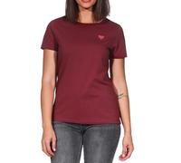 Ragwear Damen T-Shirt Kurzarmshirt Rundhals Adori A 2521-10001 Wine Red (4055) XXL