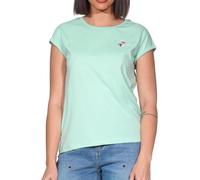 Ragwear Damen T-Shirt Kurzarmshirt Rundhals Diona EMB 2631-10003 Mint (5044) S
