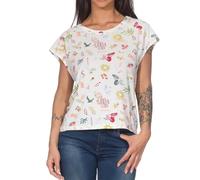 ragwear Damen Tops GRATEEN PRINT ivory Größe L