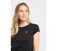 ragwear Damen Tops DIONA EMB black Größe XL
