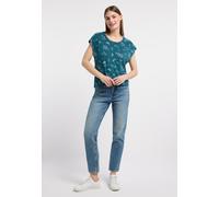 ragwear Damen Tops GRATEEN PRINT ocean green Größe M
