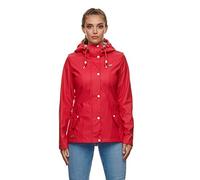 ragwear Damen Übergangsacke Marge Kurzmantel Parka Maritime Jacke Regenjacke RED XXL