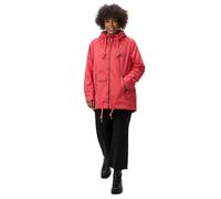Outdoorjacke RAGWEAR "Zuzka", Damen, Gr. 4XL (48), rot (knallrot), Außenmaterial: 100% Polyester, Innenfutter: 100% Polyester, casual, tailliert Po-bedeckend, hoch geschlossener Ausschnitt, Langarm mi