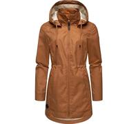 Wasserdichter Kurzmantel mit Kapuze "Dakkota II" Cinnamon XL