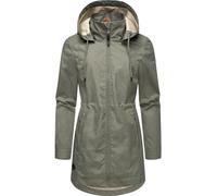 Wasserdichter Kurzmantel mit Kapuze "Dakkota II" Olive XXL