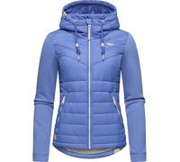 Ragwear Damen Übergangsjacke leichte Steppjacke kurz mit weichen Ärmeln und Kapuze Lucinda Blue2024 Gr. S