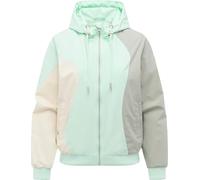 Bomberjacke RAGWEAR "Oggie Block", Damen, Gr. M (38), grün, Obermaterial: 100% Polyester. Innenfutter: 100% Polyester, lässig geschnitten hüftbedeckend, hoch geschlossener Ausschnitt, Ärmel ohne Ärmel