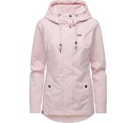 Ragwear Damen ultraleichte atmungsaktive und wasserdichte Übergangsjacke kurze Funktionsjacke mit verstellbarer Kapuze Alvena Summer YOUMODO XS-6XL