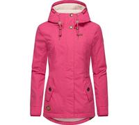 Ragwear Damen warme kurze Winterjacke mit Kapuze Monade Intl | Länge: po-bedeckend | Wärmegrad 3 von 3 - warm gefüttert | wasserabweisend | große Kapuze | für den Winter