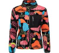 Plüschjacke RAGWEAR "Alaris", Damen, Gr. XL (42), mehrfarbig, Plüsch, Material: 100% Polyester, Basic, oversize hüftbedeckend, hoch geschlossener Ausschnitt, Ärmel ohne Ärmelschlitz normaler Saum mit