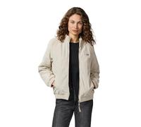 Ragwear Damen warme Übergangsjacke kurze wasserabweisende Bomberjacke mit elastischen Bündchen Chenna Warm YOUMODO Ecru Gr. XL