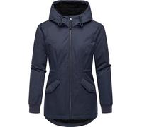 Winterjacke RAGWEAR "Dowey Warm Rain" Gr. L (40), blau (navy) Damen Jacken (23112858-L) navy