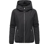 Winterjacke RAGWEAR "Dizzie Warm", Damen, Gr. S (36), schwarz, Obermaterial: 100% Polyester, Innenfutter: 100% Polyester, Wattierung: 100% Polyester, Basic, figurumspielend hüftbedeckend, hoch geschlo