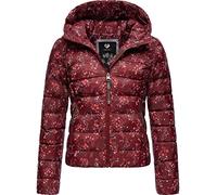 Ragwear Damen warme Winter Steppjacke Tiasa Wine Red Gr. S