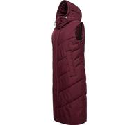 Ragwear Steppweste Damen bordeaux, M