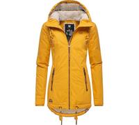 Ragwear Damen warme Winterjacke kurz wasserdicht mit Kapuze Zuzka Winter Curry023 Gr. M