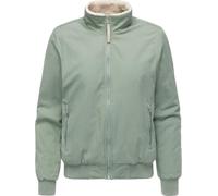 Ragwear Damen warme Winterjacke mit kuscheligem Stehkragen Coogie YOUMODO Dusty Green Gr. L