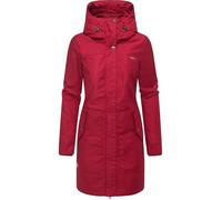 Ragwear Damen warmer Winter Parka Jannisa Intl Dark Red25 Gr. XXL